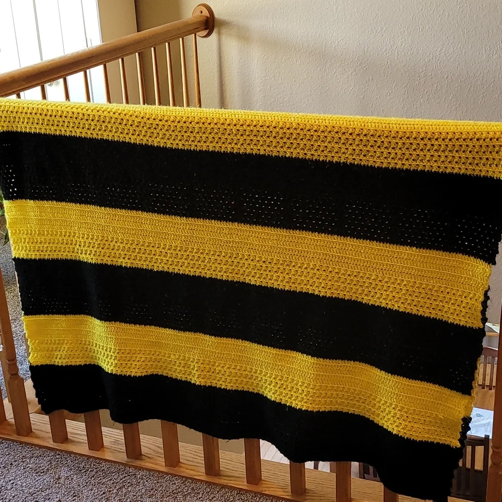 Handmade large afghan 50